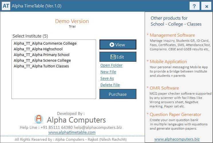 timetable management software alpha online timetable maker for school